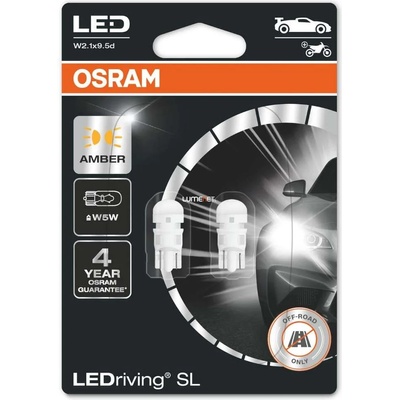 OSRAM LEDriving SL W5W 1W 12V 2x (2827DYP-02B)