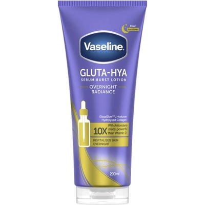 Vaseline Tělové sérum gluta-hya Overnight Radiance 200 ml
