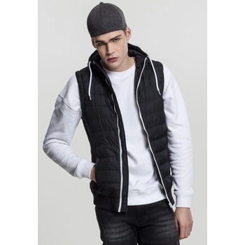 Urban Classics Мъжка жилетка без ръкави в черно Urban Classics Small Bubble Hooded Vest UB-TB510-00050 - Черен, размер XXL