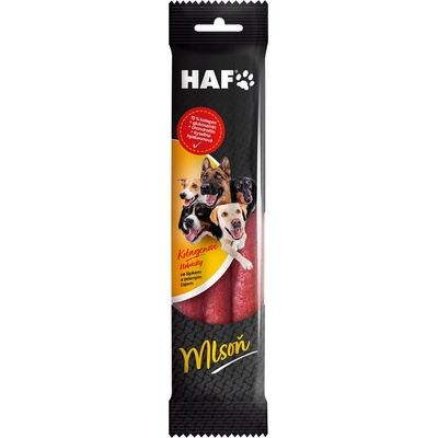 HAF Kolagenové klobásky 3ks 120 g