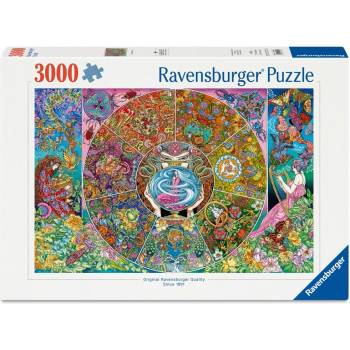 Ravensburger Пъзел Ravensburger от 3000 части - Надеждата на Пандора (12001855)