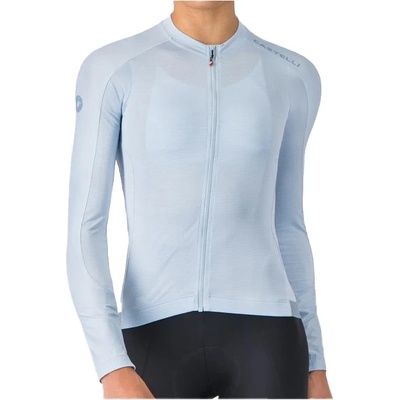 Castelli Дамска фланелка с дълъг ръкав за колоездене Castelli Women's Espresso 2 Long Sleeve Jersey Cycling jersey - Winter Sky - размер XS (156-2748-0412)