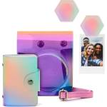 Instax FUJIFILM instax mini 12 Accessory Kit, Iridescent, including bag, photo album, fridge magnets (mini 12)