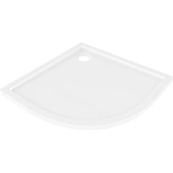 Mexen Flow полукръгъл плитък душ поддоне 90 x 90 cm, бял гланц - 46Q109090 (46Q109090)