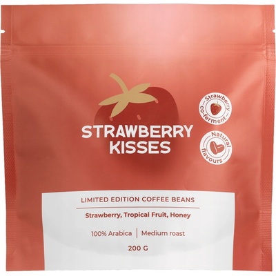 Przyjaciele Kawy Strawberry Kisses zrnková 100% arabica 200 g