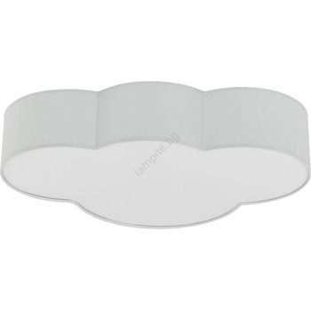 Brilagi - Детско таванно осветително тяло NIMBUS 4xE27/15W/230V 46x63 cm сиво (BG2061)