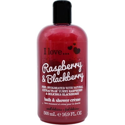 I Love Cosmetics Raspberry & Blackberry Bath & Shower Creme 500 ml