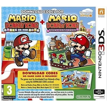 Nintendo Mario and Donkey Kong Minis on the Move + The Minis March Again (3DS)