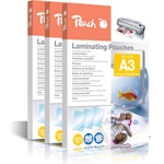Peach laminating pouches A3 300 pieces 2 x 125 mic (250m) glossy - ultra strong - PP525-13P (PP525-13P)