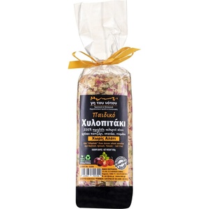 Raks Плоска паста „Хилопитаки (Крит) - за деца (без сол), 400 g (G205 RS)