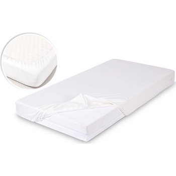 Image 1 of Baby Matex Бамбуков чаршаф с ластик Baby Matex - 035, бял, 60 x 120 cm (5902675055918)