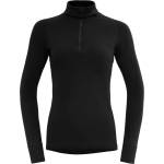 Devold Дамско мериносово термобельо Devold Duo Active Woman Zip Neck Merino base layer - Black - размер XS (115-0367-2111)