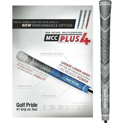 Golf Pride MCC Plus4 grip šedý standard