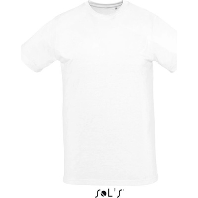 Sol's unisex polyesterové tričko SUBLIMA bílá