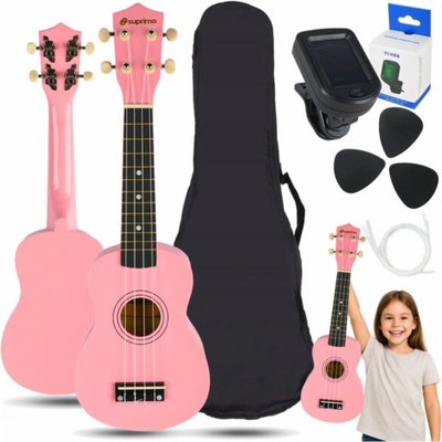 Luna Guitars Suprimo UK21 SET PK