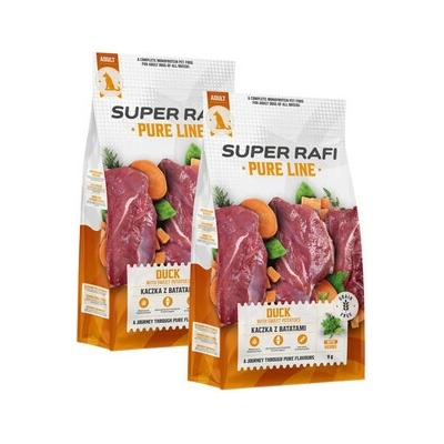 Super Rafi Pure Line hovězí & sladké brambory 18 kg