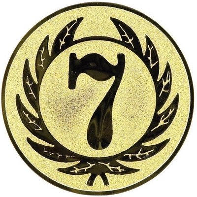 0567 Emblém číslo sedm