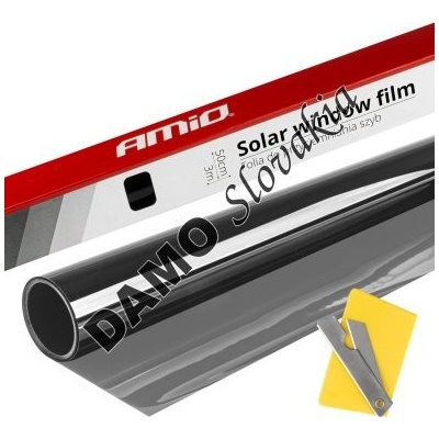 AMIO fólia na okná Light Black 0,5x3m 60%