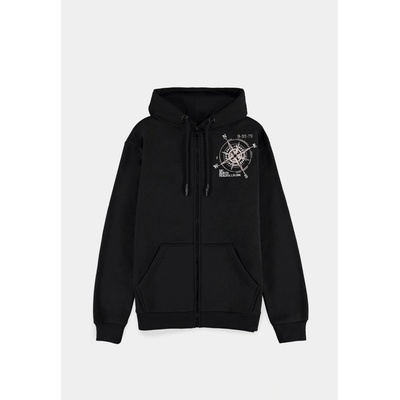 Uncharted Men's Zipper Hoodie black