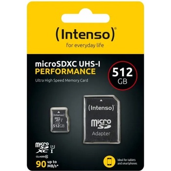Image 1 of Intenso Performance microSDXC 512GB UHS-I/CL10 (3424493)