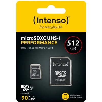 Intenso Performance microSDXC 512GB UHS-I/CL10 (3424493)