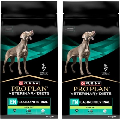 PRO PLAN Veterinary Diets EN Gastrointestinal Diétna strava pre dospelých psov 2 x 11 kg