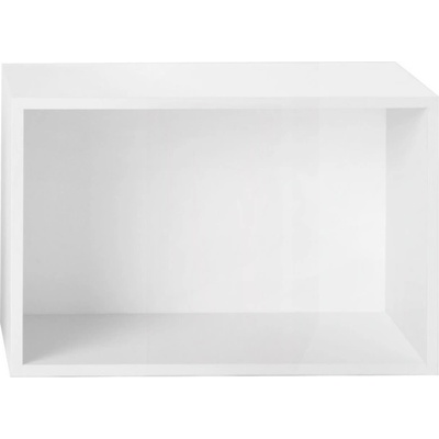 Muuto Policový diel Stacked w. back large, white
