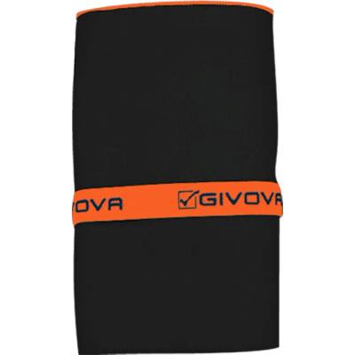 Givova uterák z mikrovlákna Telo 80 x 165 cm čierna
