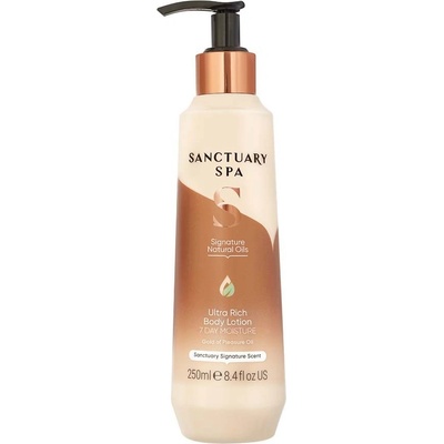 Sanctuary Spa Signature Natural Oils intenzivně hydratační tělové mléko 250 ml
