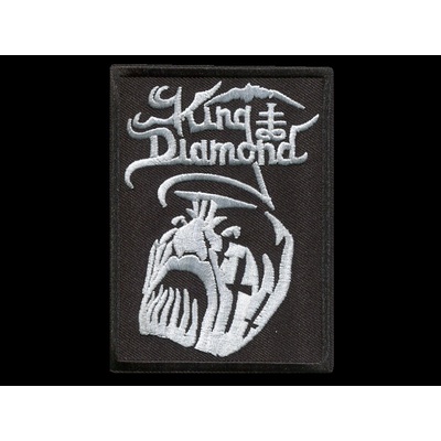 Nášivka KING DIAMOND vyšívaná zažehlovací