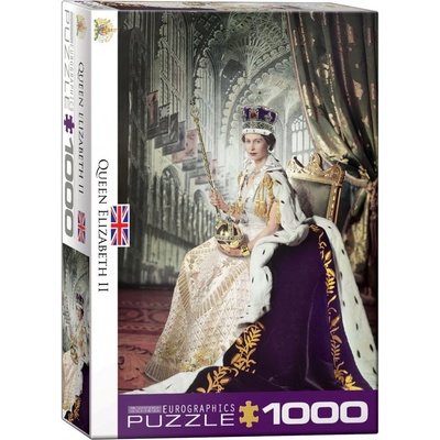 Eurographics Královna Alžběta II. 1000 dielov