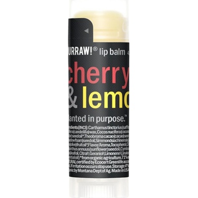 Hurraw! Balzam na pery Cherry & Lemon 4,80 g
