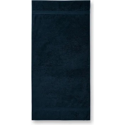 MALFINI Terry Towel памучна кърпа 50x100см, тъмносиня (90302)