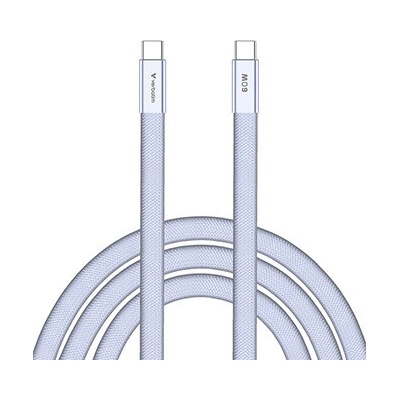 Verbatim 30275 USB-C SoftTouch USB C samec - USB C samec 60W 1,2m fialový