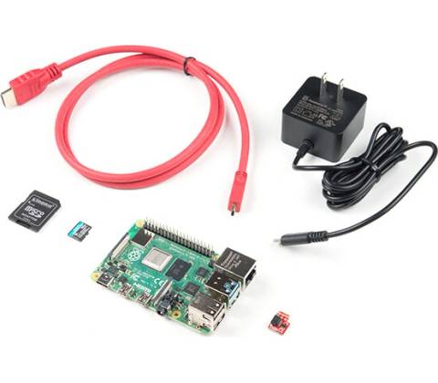 SparkFun Raspberry Pi 4 Basic Kit 4GB