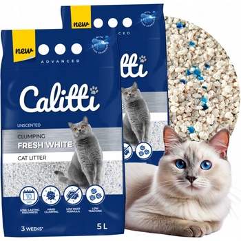Calitti Clumping Fresh White 2 x 5 l