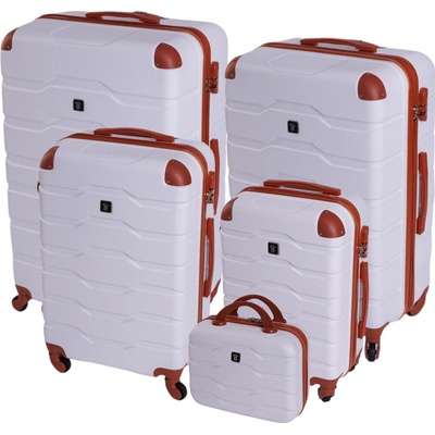 BERTOO Firenze bílý set 5v1 142l, 97l, 63l, 31l, 14l