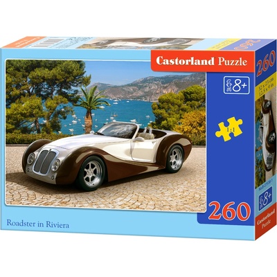 Castorland Auto Roadster na Rivieře 260 dílků