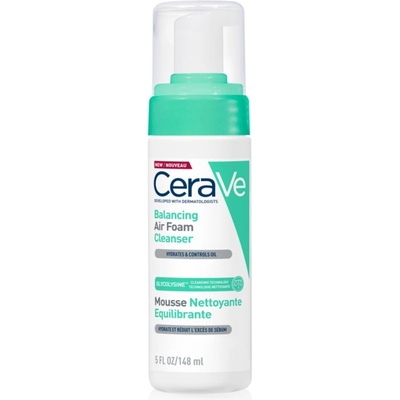 CeraVe Cleansers Balancing Air Foam Cleanser почистваща пяна за нормална към смесена кожа 148ml