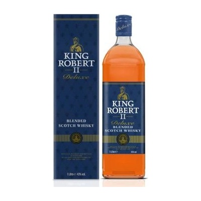 King Robert II Deluxe 43% 1 l (karton)
