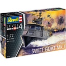 Sběratelské modely Revell US Navy SWIFT BOAT Mk.I Plastic ModelKit loď 05176 1:72