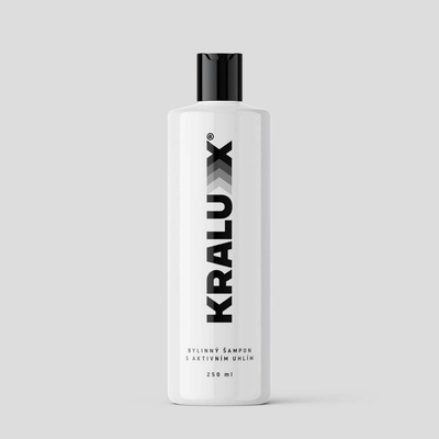 KRALUX Bylinný šampón s aktívnym uhlím 250 ml