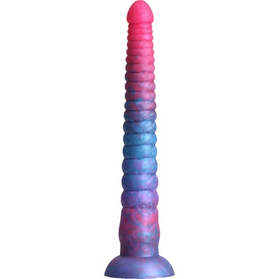 NS Novelties Stacked 12 Inch Dildo Pink-Blue