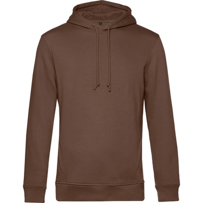 B&C mikina Inspire Hooded s kapucí pánská COT01U33B56900-mocha Mocha