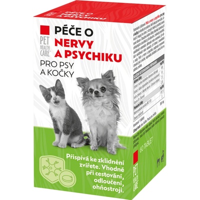 PHC Péče o nervy a psychiku pro psy a kočky 30 tbl