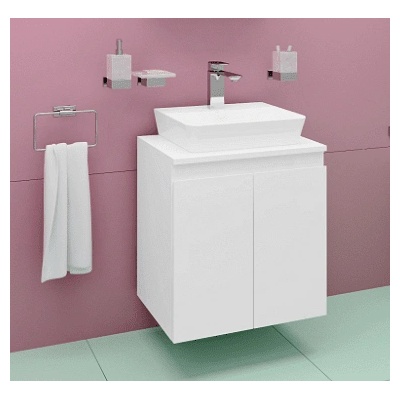 Visota Бети долен шкаф конзолен, за комбинация с мивка над плот, 50 см (bmds80smBeti)