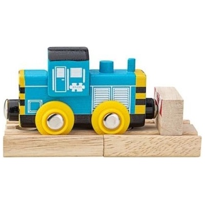 Bigjigs Toys - Дървен локомотив - Клас 7