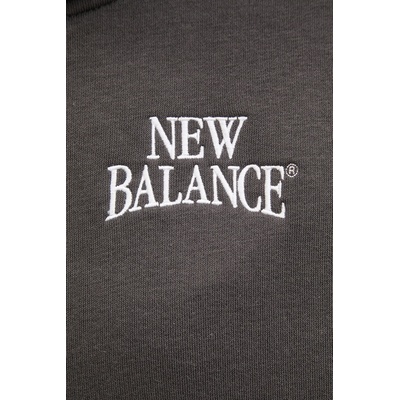 New Balance Суичър с качулка дамски Fleece Full Zip (WJ61W2EEABR)