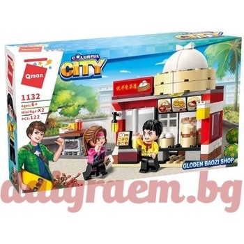 Image 1 of Qman Конструктор qman Магазин за бързо хранене 1132 (q1132)