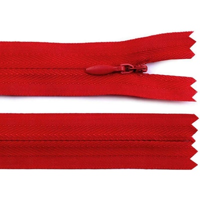 Stoklasa Spirálový zip skrytý No 3 délka 50 cm Balení: 1 ks, Varianta: 148 červená 148 červená
